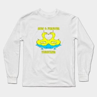 Duck valentines Long Sleeve T-Shirt